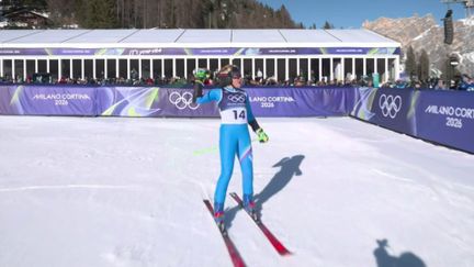 Federica Brignone signe le doublé après son titre sur la descente avec une deuxième médaille d'or sur ces jeux. Avec un chrono total en 2:13.50, l'Italienne termine avec six dixièmes de secondes d'avance sur Sara Hector et Thea Louise Stjernesund deuxièmes ex aequo.