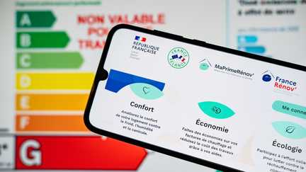 Les aides à la rénovation énergétique MaPrimeRénov' ne subventionneront plus les rénovations globales qui prévoient de conserver un chauffage au gaz à l'issue des travaux, selon un plan du gouvernement dévoilé le 23 avril 2026. (JEAN-MARC BARRERE / HANS LUCAS / AFP)