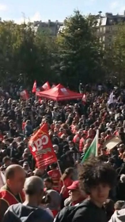 Lycées, nouvelles manifestations, mobilisation en baisse (France 2)
