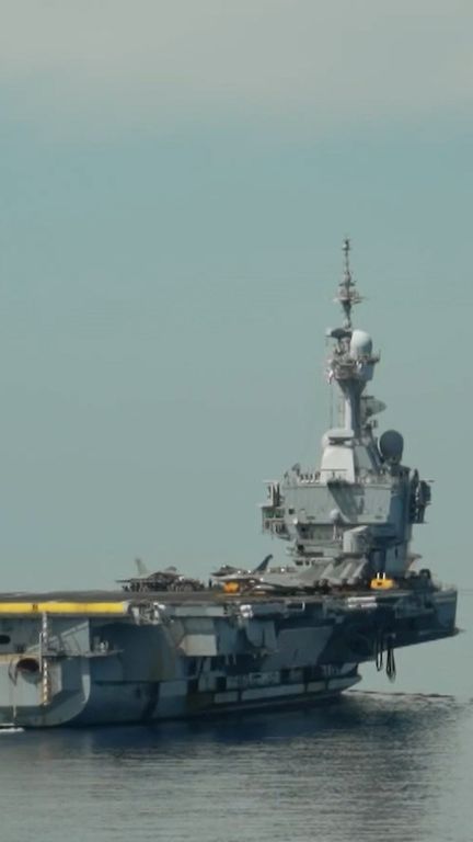 Porte-avions Charles de Gaulle : l'Iran menace la France (France 2)