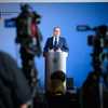 Le ministre allemand de l'Intérieur, Alexander Dobrindt, lors d'une conférence de presse à Berlin (Allemagne), le 21 août 2026. (BERND VON JUTRCZENKA / DPA / AFP)