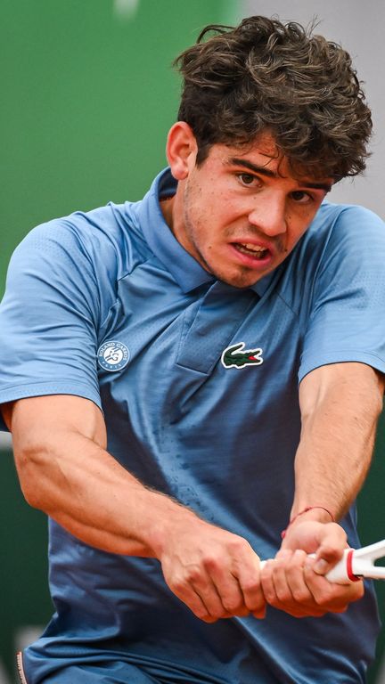 Le Français Thomas Faurel à Roland-Garros, le 20 mai 2026. (MATTHIEU MIRVILLE / Matthieu Mirville)