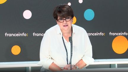 Nathalie Biancolli, directrice générale de "TV Monaco", invitée de franceinfo le 7 septembre 2023 (FRANCEINFO/RADIOFRANCE)