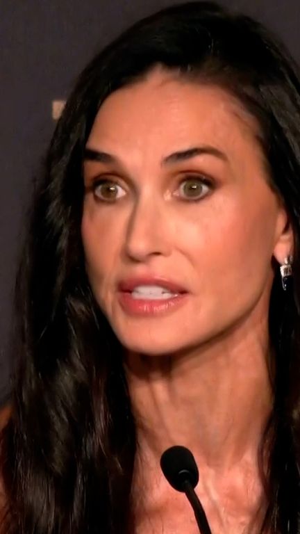 Cannes 2026 : Demi Moore évoque l'impact de l'IA sur les métiers du cinéma. (-)