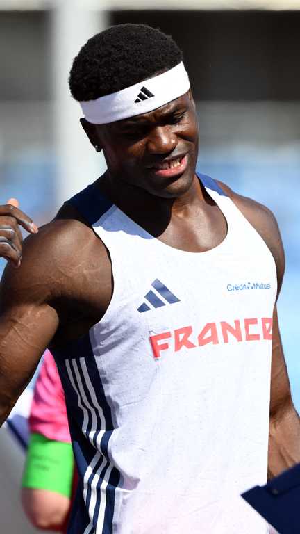 Makenson Gletty lors de l'épreuve de saut à la perche lors du décathlon des championnats d'Europe d'athlétisme, le 13 août 2026. (MILLEREAU PHILIPPE / KMSP)
