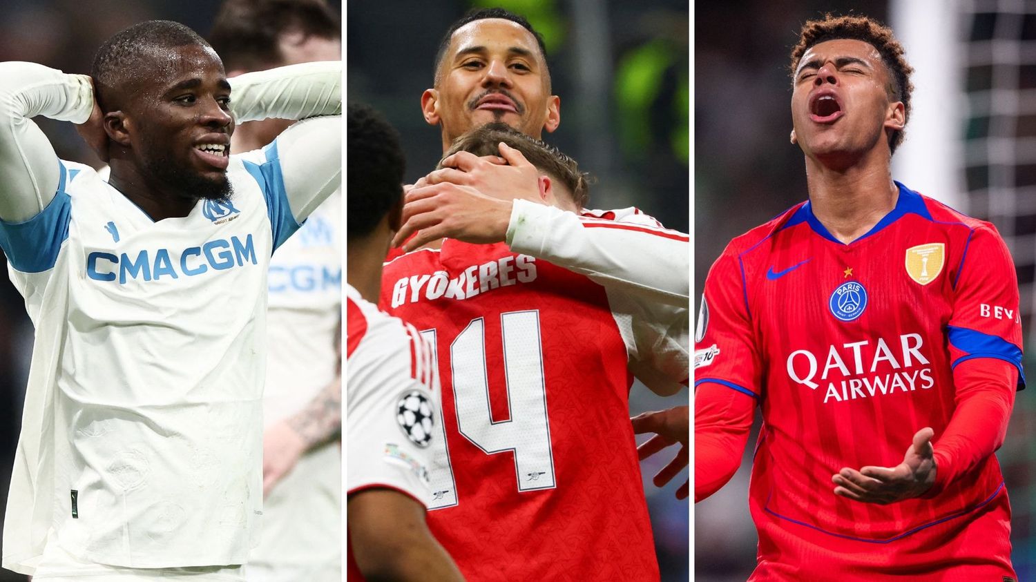 Ligue des champions : zéro pointé pour les clubs français, Arsenal et le Bayern qualifiés pour le top 8... Ce qu'il faut retenir de la 7e journée