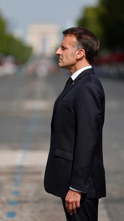 14-Juillet : le dernier défilé d’Emmanuel Macron (AFP)