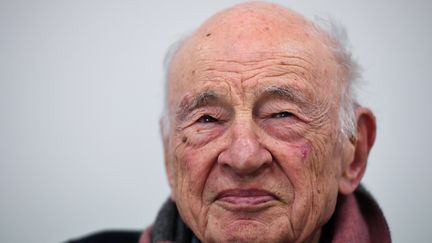 Le philosophe et sociologue Edgar Morin, en mars 2019. (PASCAL GUYOT / AFP)