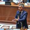 Le ministre de la Justice, Gérald Darmanin, à l'Assemblée nationale à Paris, le 2 juillet 2026. (SAMI KARAALI / HANS LUCAS / AFP)