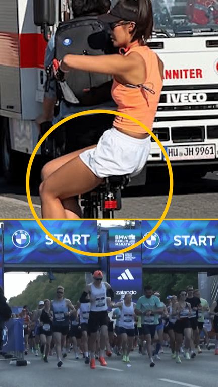 Elles ont triché au marathon de Berlin (franceinfo)